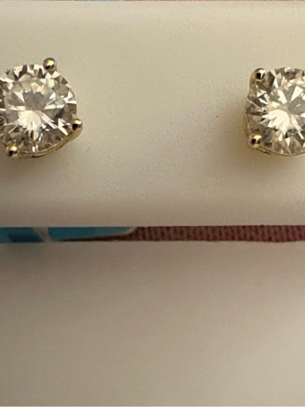 0.85 CTW sterling silver Moissanite